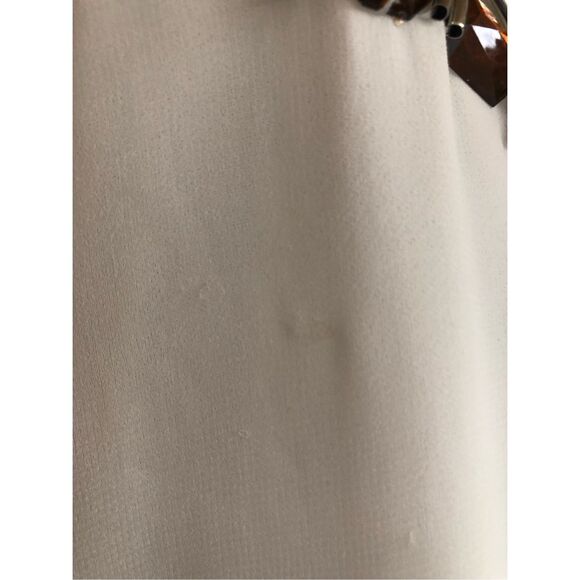 Floyd By Smith Beaded One Shoulder Mini White Dress SZ 12 - Picture 10 of 16